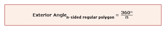 Exterior Angle (of a Polygon)